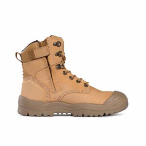 Mongrel High Leg Zipsider Boot w/Scuff Cap        -10  -Wheat