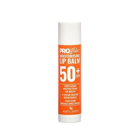 PRO-BLOC MOISTURISING LIP BALM SPF50+ 4GM STICK