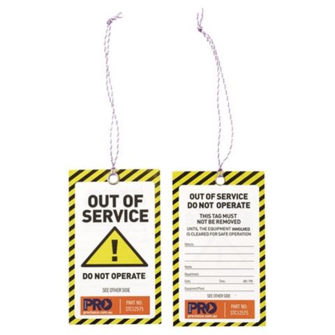 CAUTION SAFETY TAGS