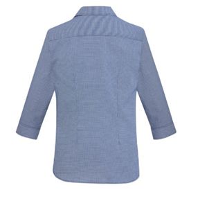 Jagger Ladies 3/4 SL Shirt-6  -BLUE