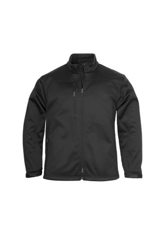 Soft Shell Mens Jacket                            -2XL-BLACK