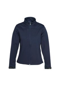 LADIES SOFT SHELL JACKET                          -M  -BLACK