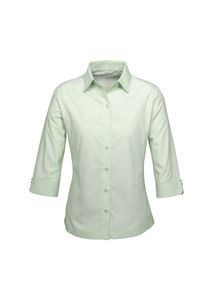 Ambassador Ladies 3/4 Shirt                       -6  -BLUE