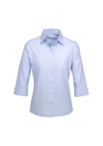 Ambassador Ladies 3/4 Shirt                       -6  -BLUE