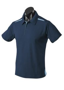 Paterson Kids Polo            -4  -NAVY/WHITE