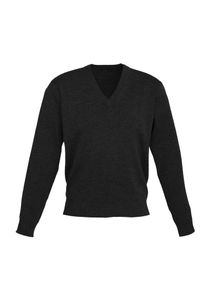 Woolmix Mens Jumper                               -M  -BLACK