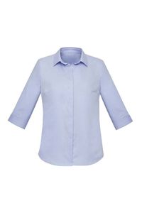 LADIES CHARLIE 3/4 SHIRT-14  -SILVER