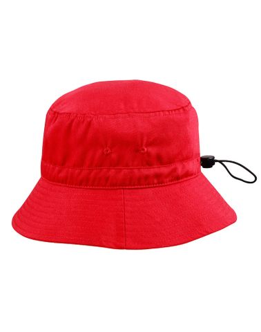BUCKET HAT WITH TOGGLE             -LG/XL-Black