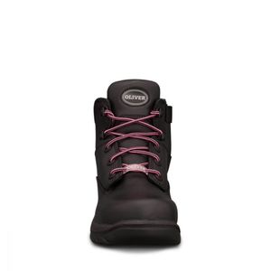 Olivers Ladies  Ankle  Lace  Zip Boot-Black