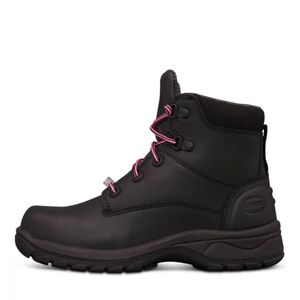 Olivers Ladies  Ankle  Lace  Zip Boot-Black