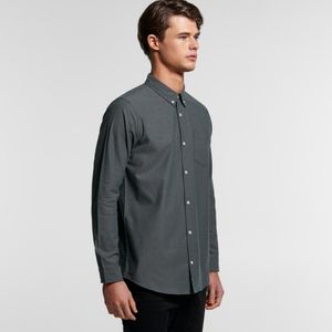 Mens Chambray Shirt                               -L  -LT BLUE