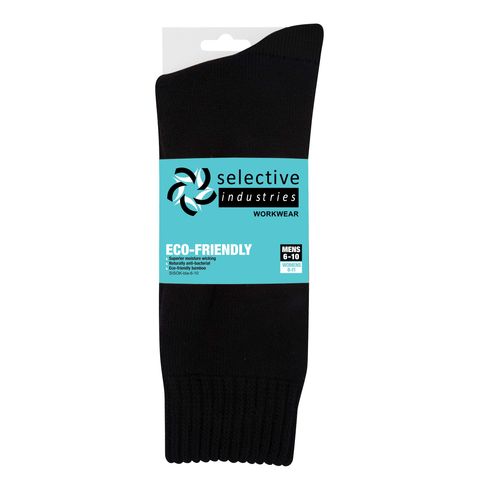 SELECTIVE BAMBOO SOCKS             -10-14     -Black