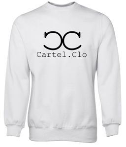 CARTEL CLASSIC CREW PRINT FLEECE                   -2XL -BLACK