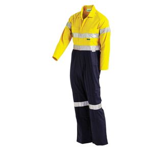 WORKIT LW TWO TONE TAPED COVERALL