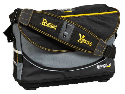 RUGGED XTREMES SITE SATCHEL-112-BLACK