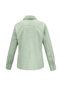 Ambassador Ladies Long Sleeve Shirt               -10 -BLUE