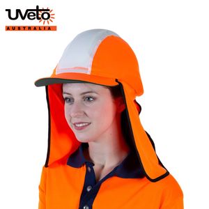 GOBI OVER HAT-MICRO MESH-PLAIN PACKAGING-HI-VIS YELLOW