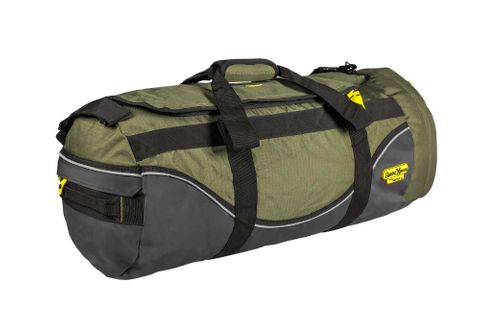 RUGGED XTREMES DUFFLE CANVAS MED-118-GREEN/BLACK