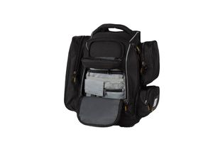 RUGGED XTREMES TRANSIT BACKPACK-112-BLACK