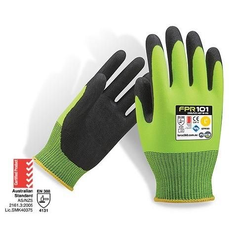 Force360 CoolFlex AGT Hi Vis Nitrile Glove-2XL