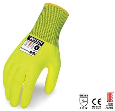 Force360 Bi-Polymer Cut Hi-Vis