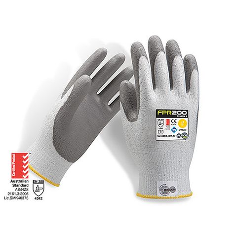 Force360 Titanium 3 Cut 3 PU Glove-2XL