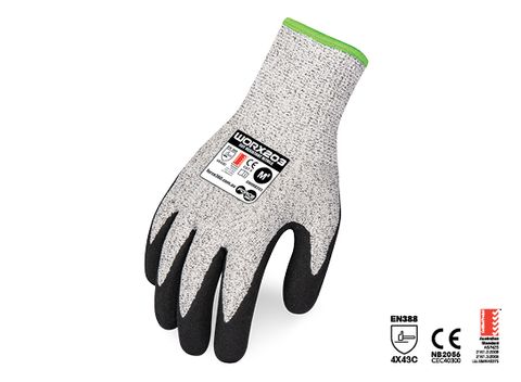Force360 Worx Cut 5 Foam Nitrile SP Glove