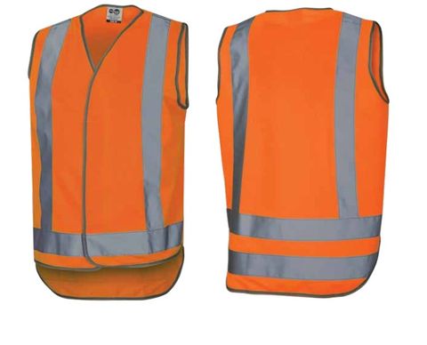 Force360 Orange Day/ Night Safety Vest            -2XL