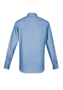 Indie Mens L/S Shirt                              -M  -BLUE