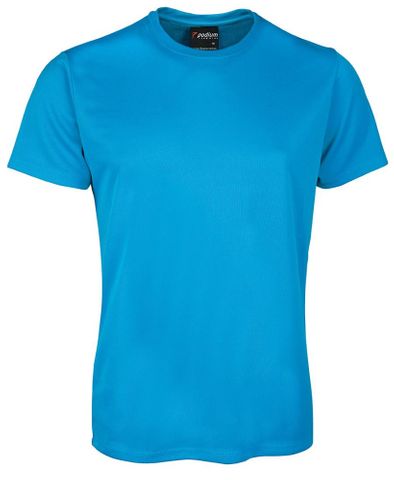 JB's PODIUM POLY TEE-L-BLACK