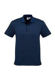 MENS SHADOW POLO                                  -L  -BLUE