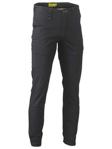 Bisley Mens Stretch Cotton Drill Cargo Cuffed Pant