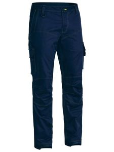 Bisley X Airflow™  Ripstop Engineered Cargo Work Pant-87R-BLACK