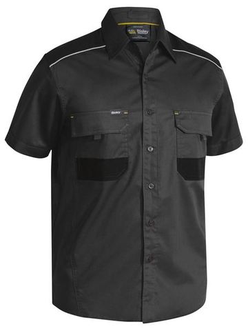 Bisley Flex & Move™ Mechanical Stretch Shirt - Sho-2XL-CH