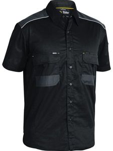 Bisley Flex & Move™ Mechanical Stretch Shirt - Sho-2XL-CH