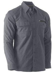 Bisley Flex & Move™ Utility Work Shirt - Long Sleeve