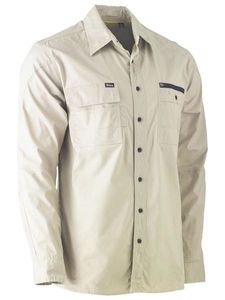 Bisley Flex & Move™ Utility Work Shirt - Long Slee-L  -ST