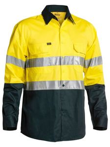 Bisley 3M Taped Two Tone Hi Vis Cool Lightweight