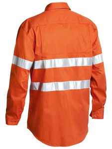 Bisley  Hi Vis Cool Lightweight Drill Shirt L/S