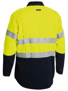 Bisley TenCate Tecasafe® Plus 700 Taped 2 Hi Vis L-M  -ORANGE/NAVY