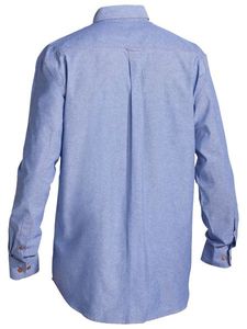 Bisley Mens Chambray L/S Shirt