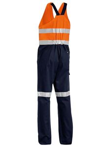 BISLEY TAPED HI VIS ACTION BACK OVE-102R-ORANGE/NAVY