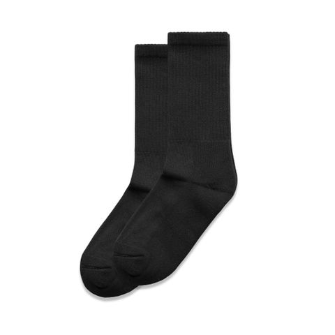 Relax Socks 4-8 US        -8   -BLACK