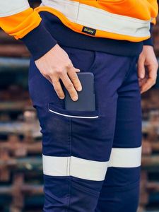 Bisley Womens Taped Stretch Cotton Pants
