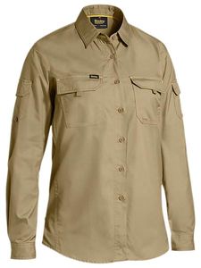 Bisley Womens X Airflow Ripstop Shirt Long Sleeve