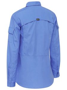 Bisley Womens X Airflow Ripstop Shirt Long Sleeve-14-