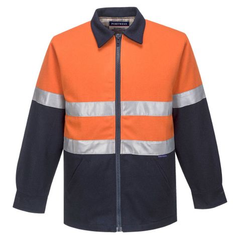 Portwest Hi-Vis Wool Blend Bluey Jacket Taped