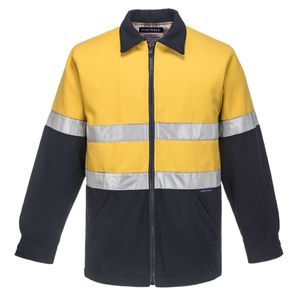 Portwest Hi-Vis Wool Blend Bluey Jacket Taped