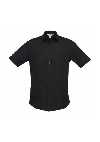 Mens Bondi Shirt S/S                              -L  -CHARCOAL