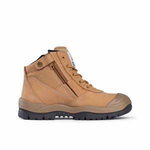 Mongrel Zipsider Boot w/Scuff Cap                 -8 -Wheat